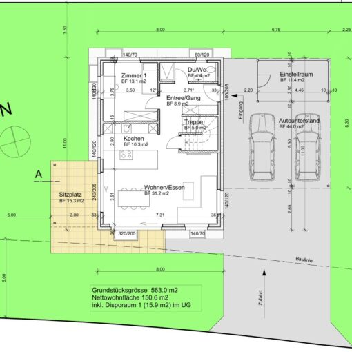 einfamilienhaus bauen mittelland zentral