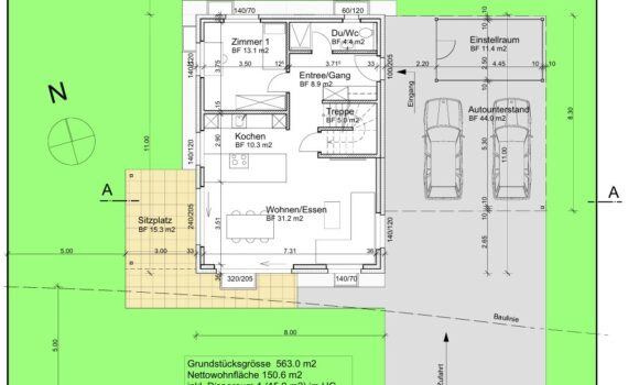 einfamilienhaus bauen mittelland zentral